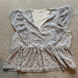 Madewell Flutter Top 3x